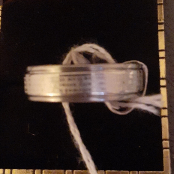 NWT🙏 Spinner Lords Prayer Ring Size 8.25 Left - Picture 4 of 8